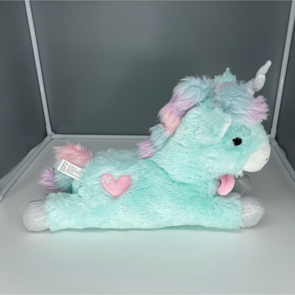 FAO Schwarz 15" Pink Unicorn Plush Stuffed Anima with LED Lights & Sungs - Picture 3 of 16